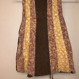 Long patterned skirt